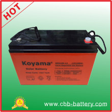Batterie solaire du prix 100ah de batterie de 12V pour le système hors-grille